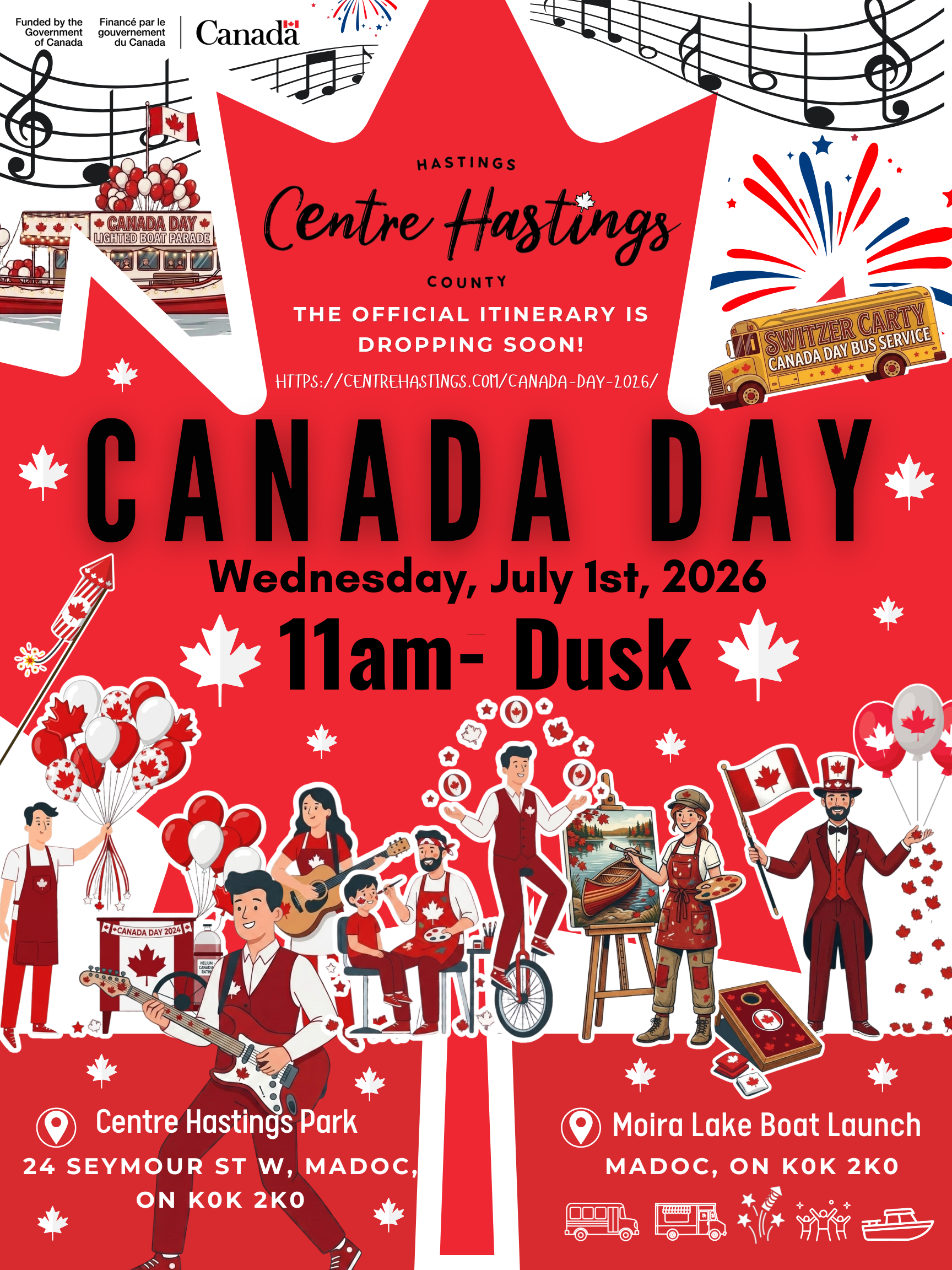  The Official Centre Hastings Canada Day Itinerary is Coming Soon! 