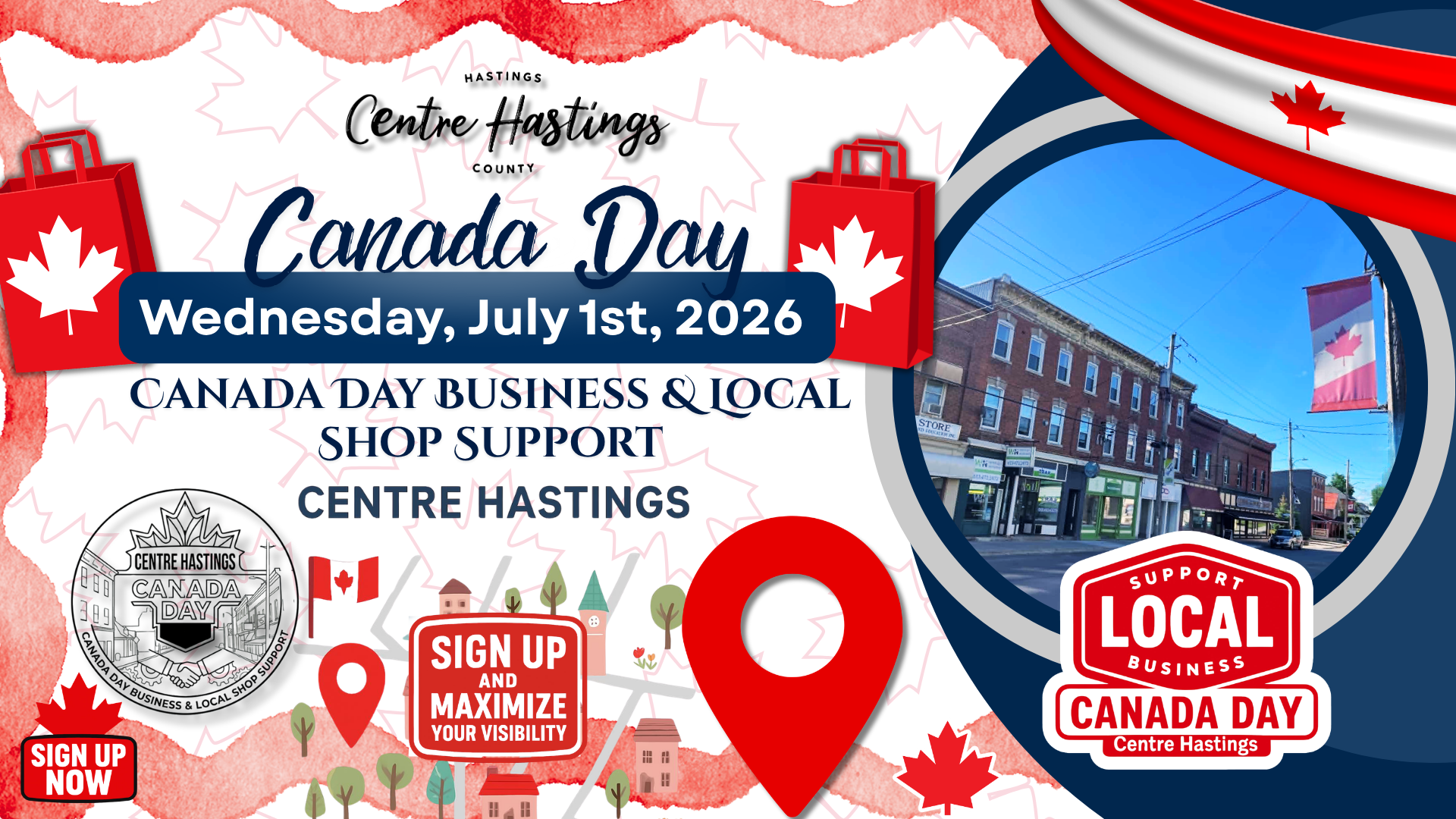 Maximize Your Visibility This Canada Day in Centre Hastings