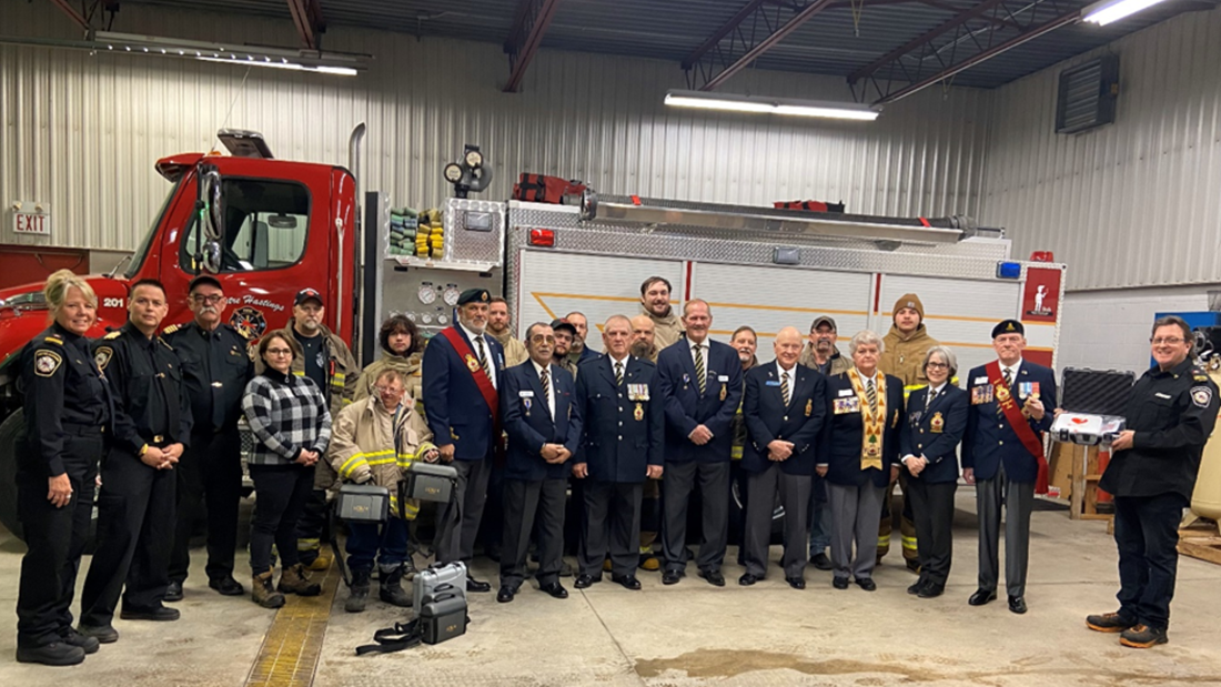 Centre Hastings Fire Department Receives Grant Funding from the Royal ...