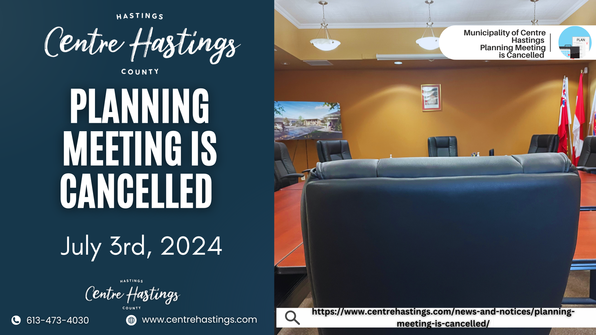 Planning Meeting is Cancelled 