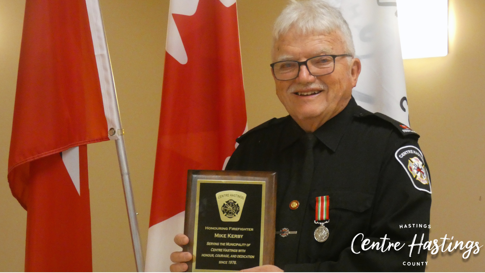 A Legacy of Service: Celebrating Mike Kerby’s 47 Years with the Centre Hastings Fire Department