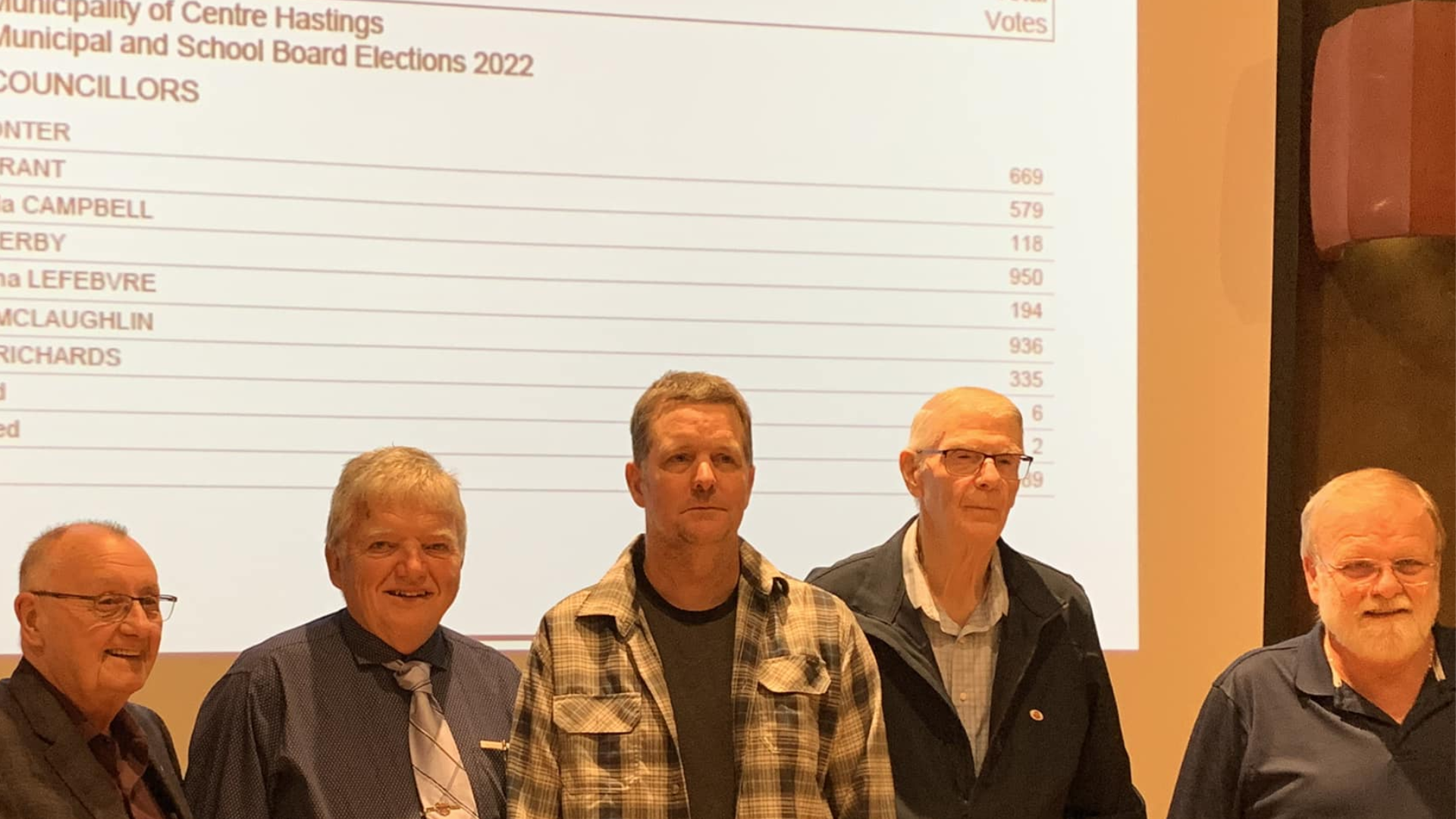 May 23rd 2023 Media Release: Changes on Centre Hastings Municipal Council