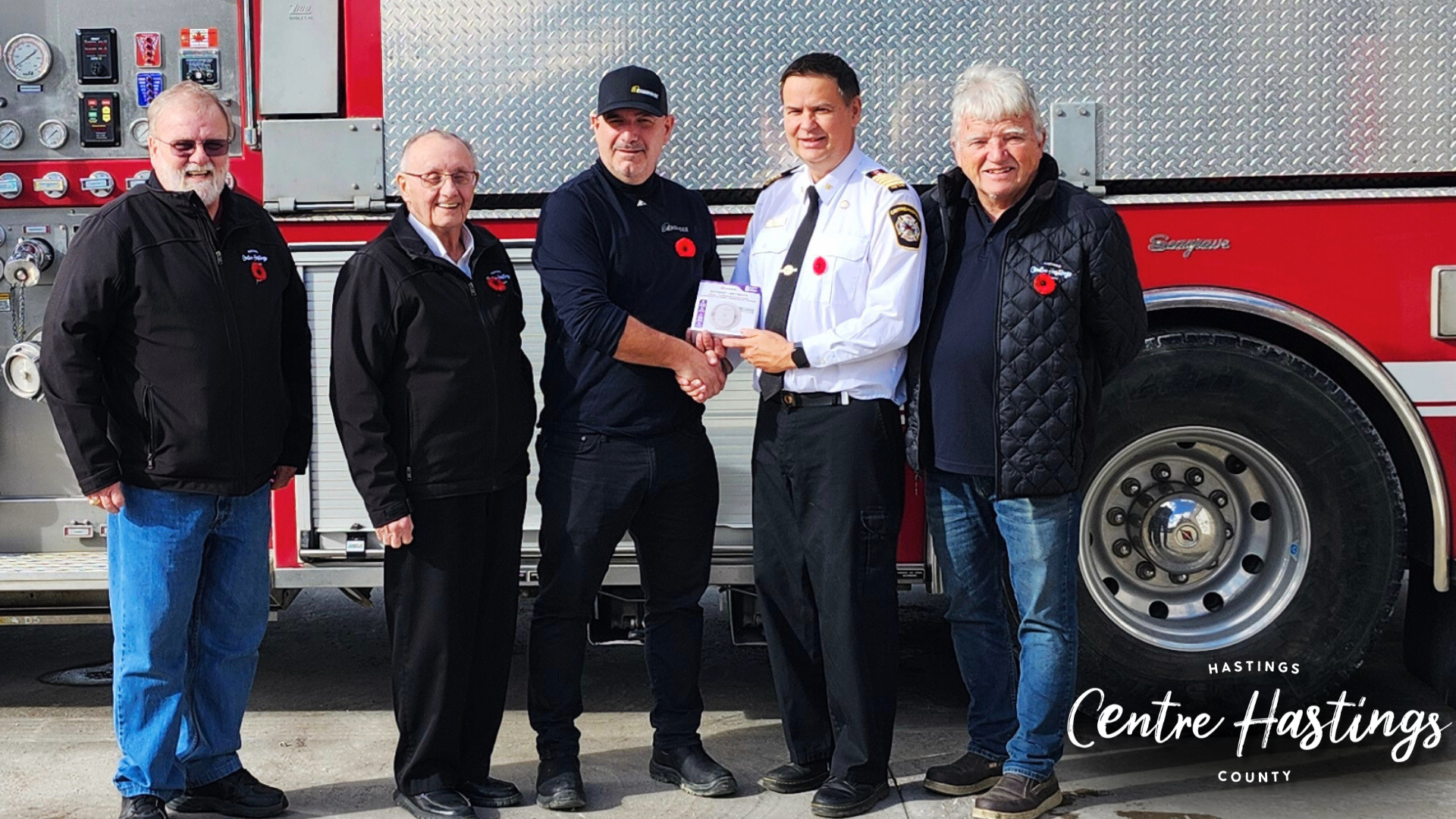 NEWS RELEASE:Enbridge Gas Ontario teams up with the Centre Hastings Fire Department to Reduce Fire and Carbon Monoxide Deaths through Safe Community Project Zero Municipality of Centre Hastings, ON, November 6, 2025  