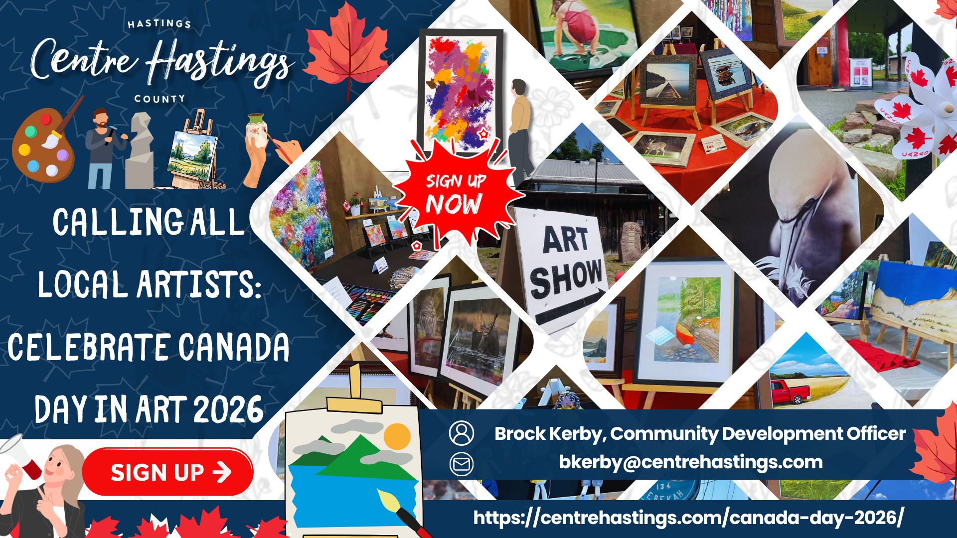 Calling All Local Artists: Celebrate Canada Day in Art 2026